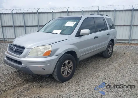 2003 Honda Pilot Ex from USA, damaged, VIN 2HKYF18433H528279